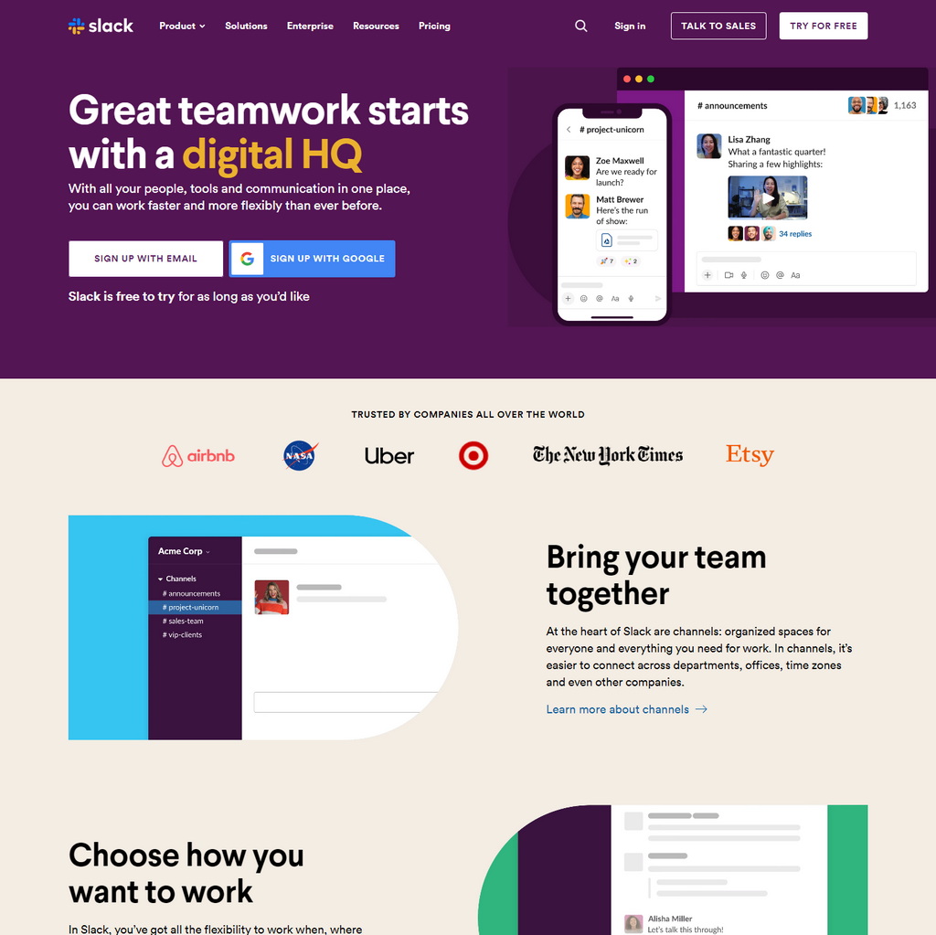 slack